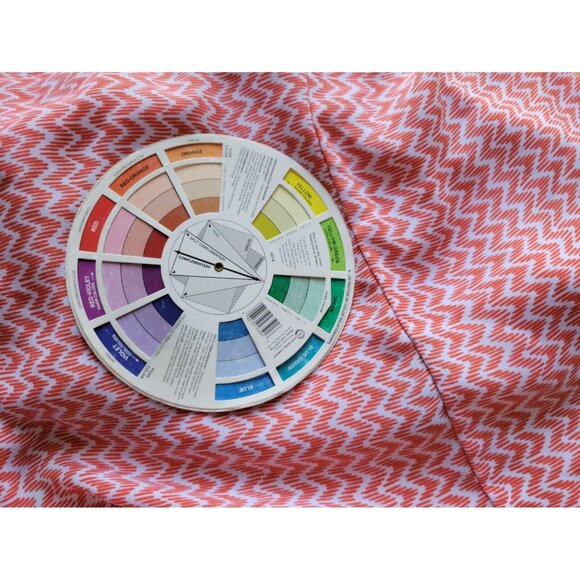 Zac Rachel Women Top 3X Sleeveless Orange Geometric Button Up Collar GEO296XE - Picture 8 of 8